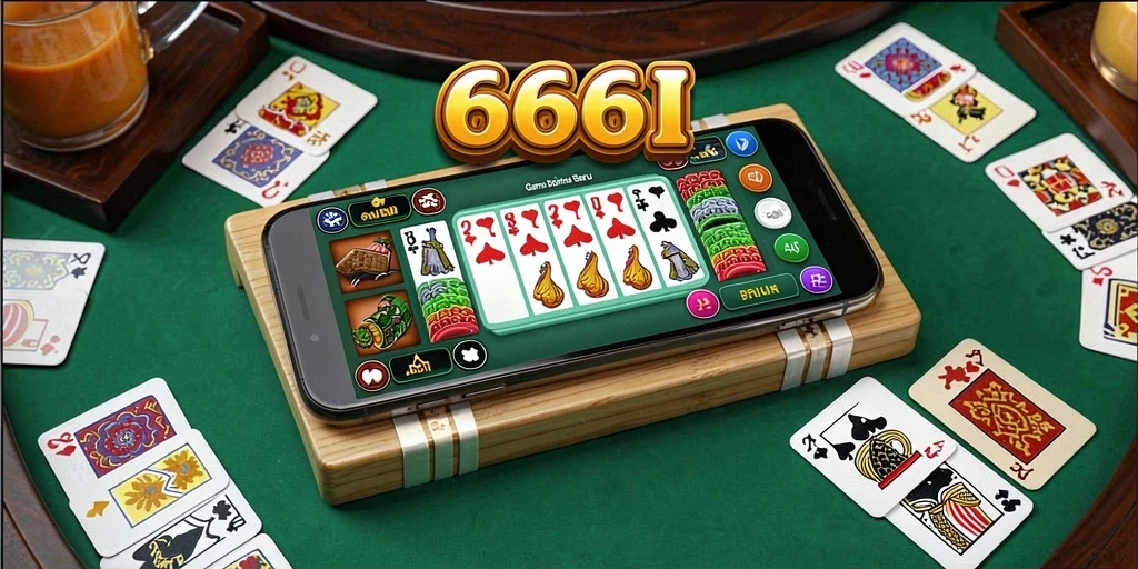 Tampilan menarik dari gameplay Domino 666I yang seru.