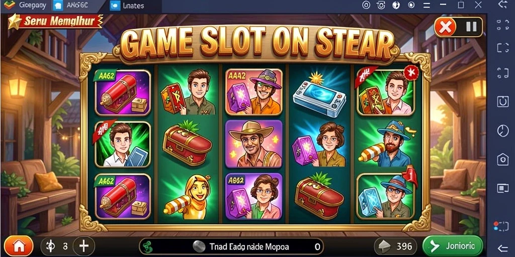 Tampilan screenshot game AA62 menampilkan gameplay Slot yang mengasyikkan.