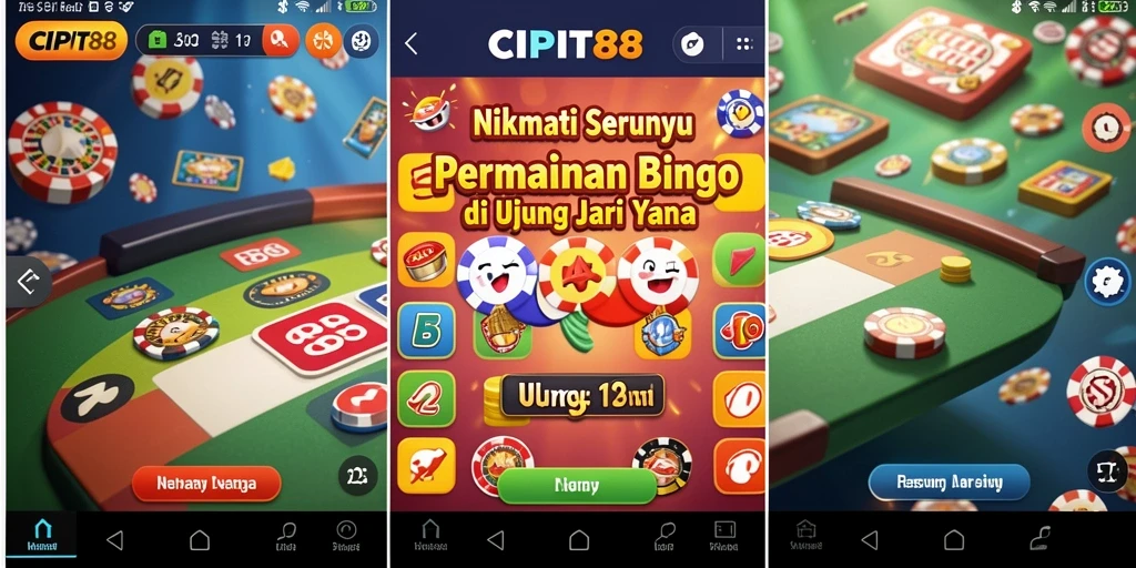 Screenshot gameplay CIPIT88 yang menampilkan suasana seru permainan Bingo.