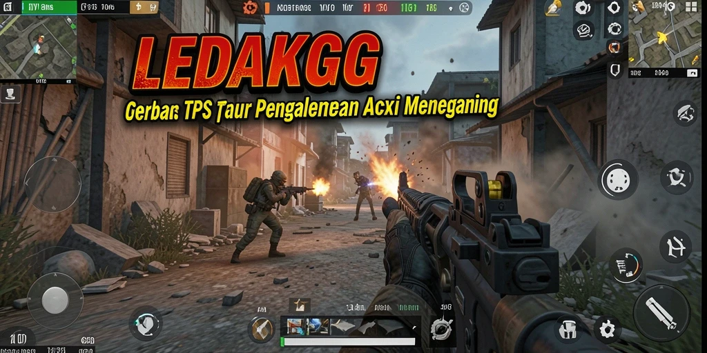 Tampilan menegangkan dari gameplay TPS yang intens