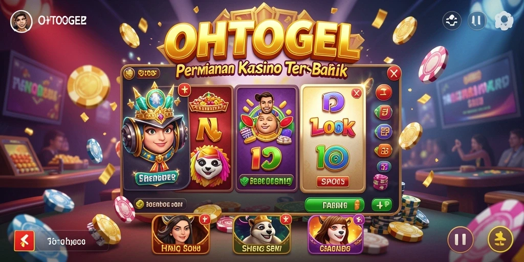Screenshot gameplay OHTOGEL yang menampilkan pengalaman Kasino yang seru.
