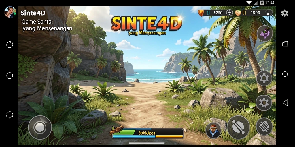 Tampilan gameplay <strong>SINTE4D</strong> yang seru dan menyenangkan.