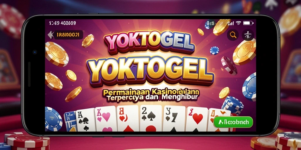 Tampilan gameplay YOKTOGEL menampilkan pengalaman Kasino yang nyata.
